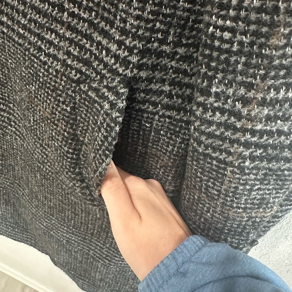 J CREW Plaid Thompson Car Coat  42/L - Picture 4 of 11